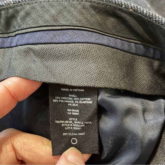 Theory Testra 2B Barele Twill Cropped Trouser - Picture 6 of 6